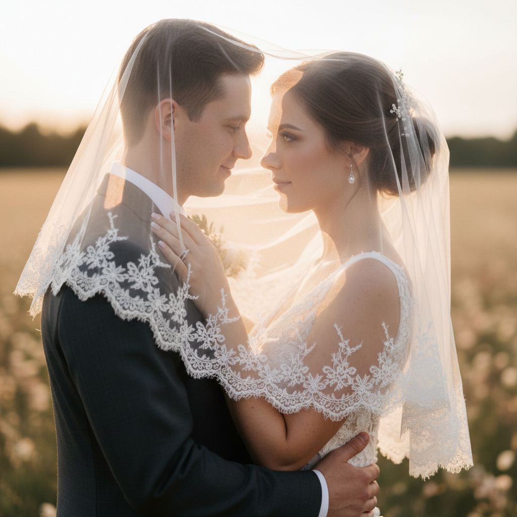 Bridal Veil Sheer Glow sample