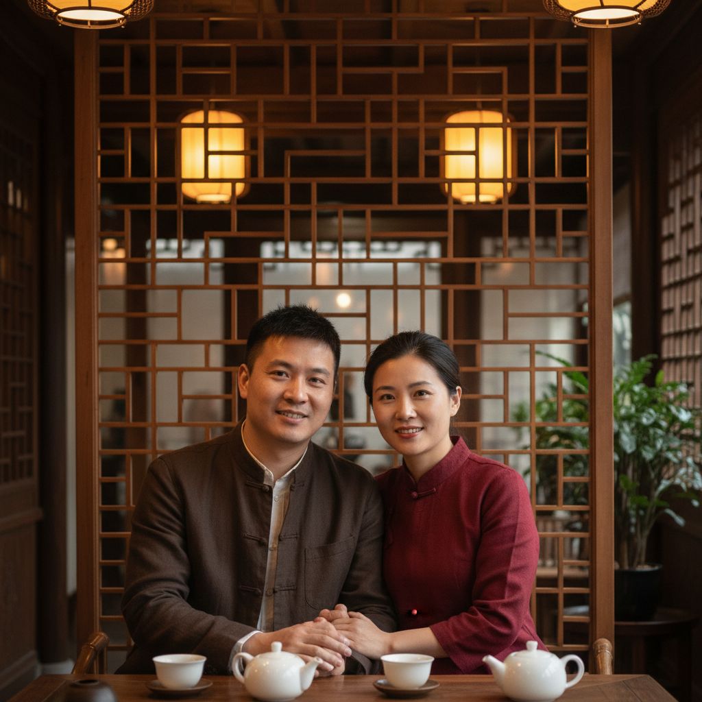 Chengdu Teahouse Glow sample