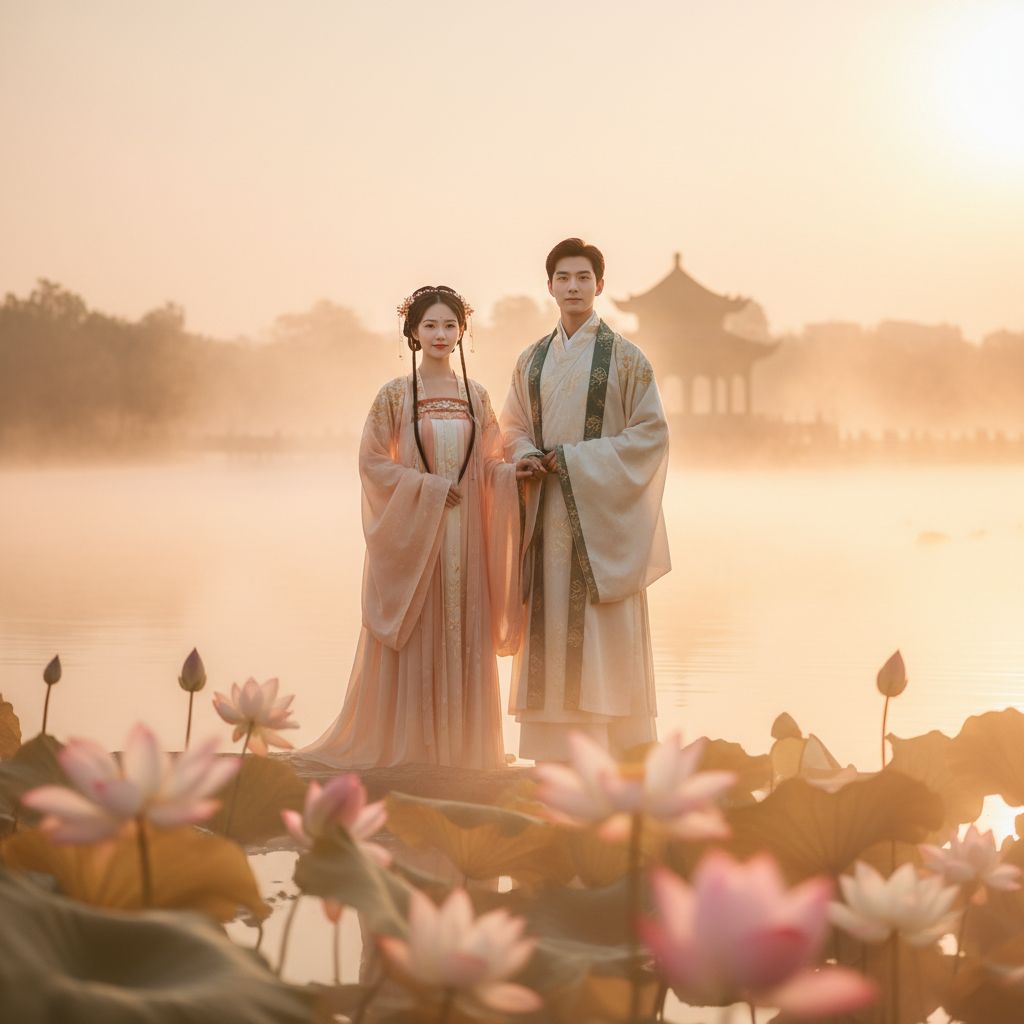 Hangzhou Lotus Dawn sample