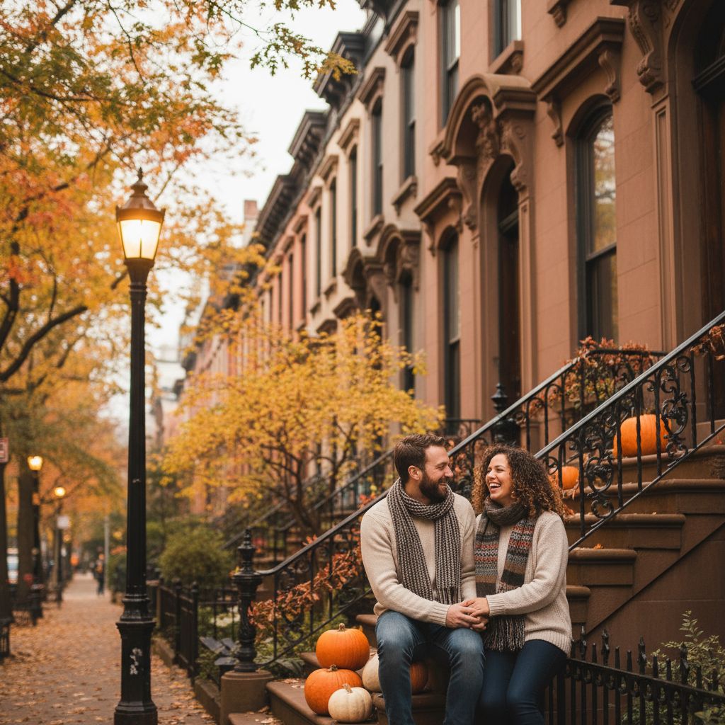 Brooklyn Brownstone Stoops sample