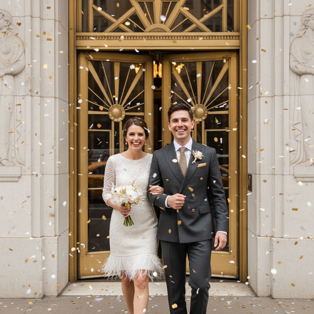 City Hall Elopement Glam sample