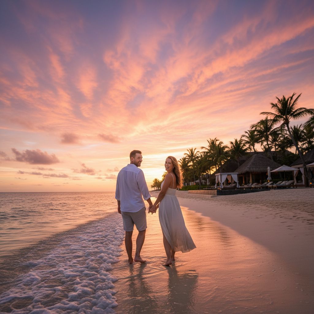 Hainan Palm Sunset sample