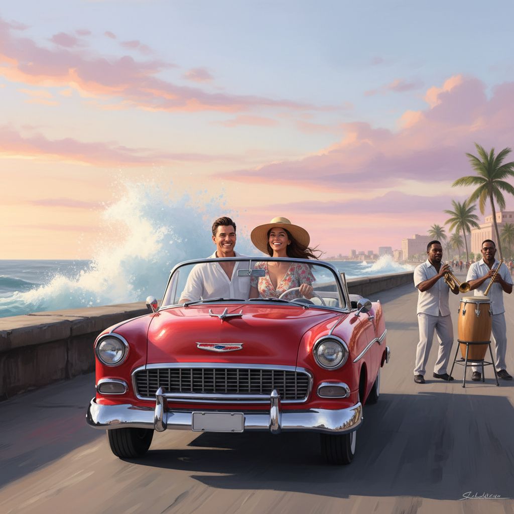 Havana Malecón Sunset sample