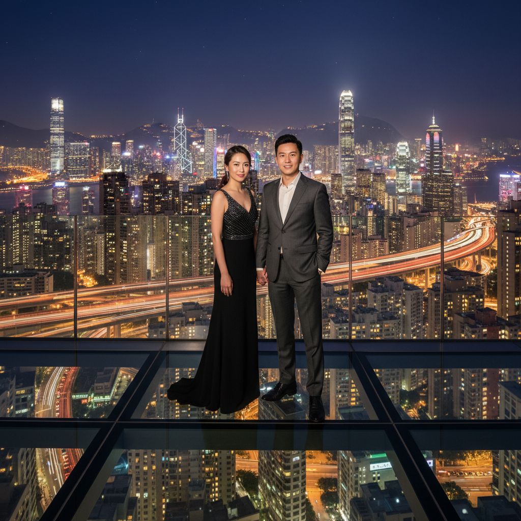 Hong Kong SkyDeck Night sample