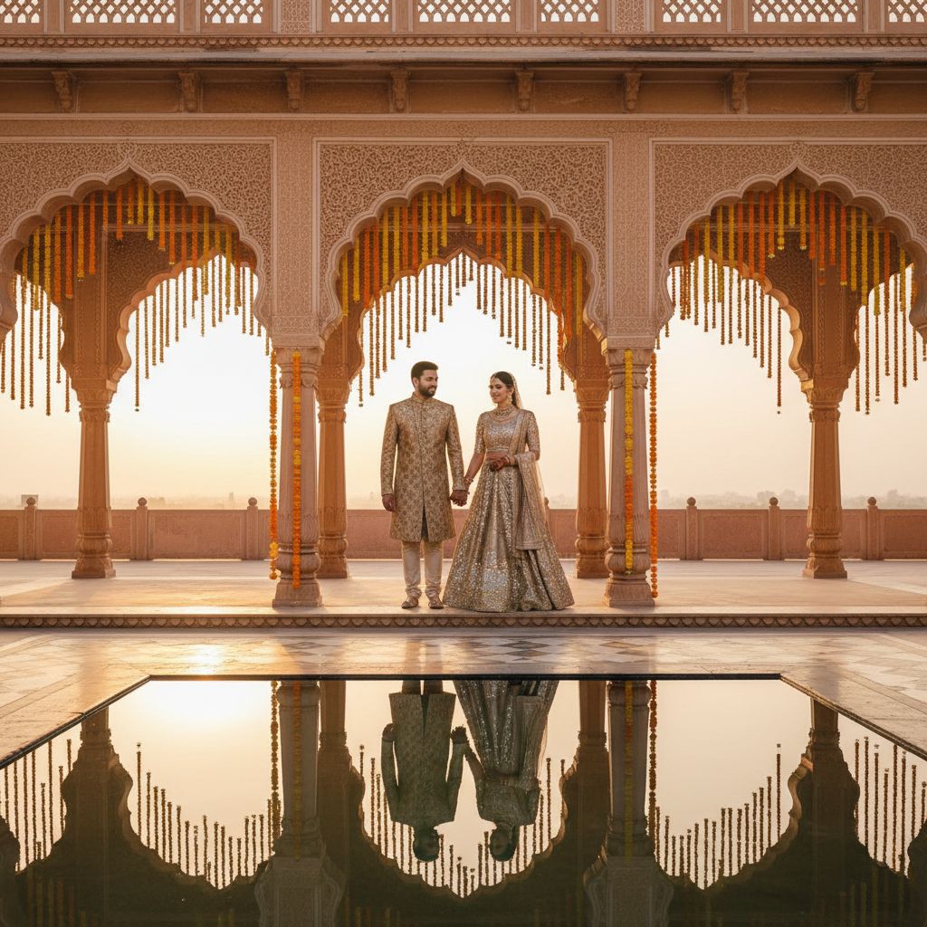 Jaipur Palace Courtyard sample