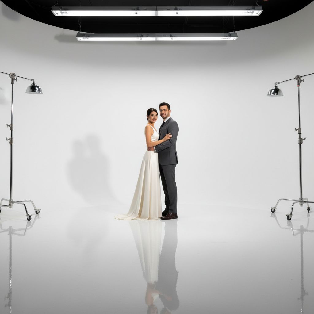 Manhattan White Cyc Editorial sample