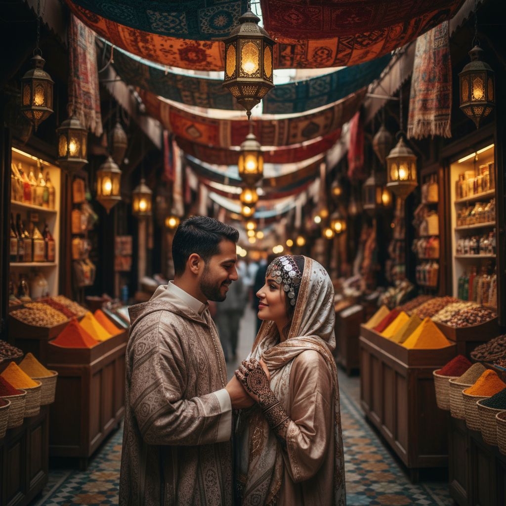 Marrakech Souk Passage sample