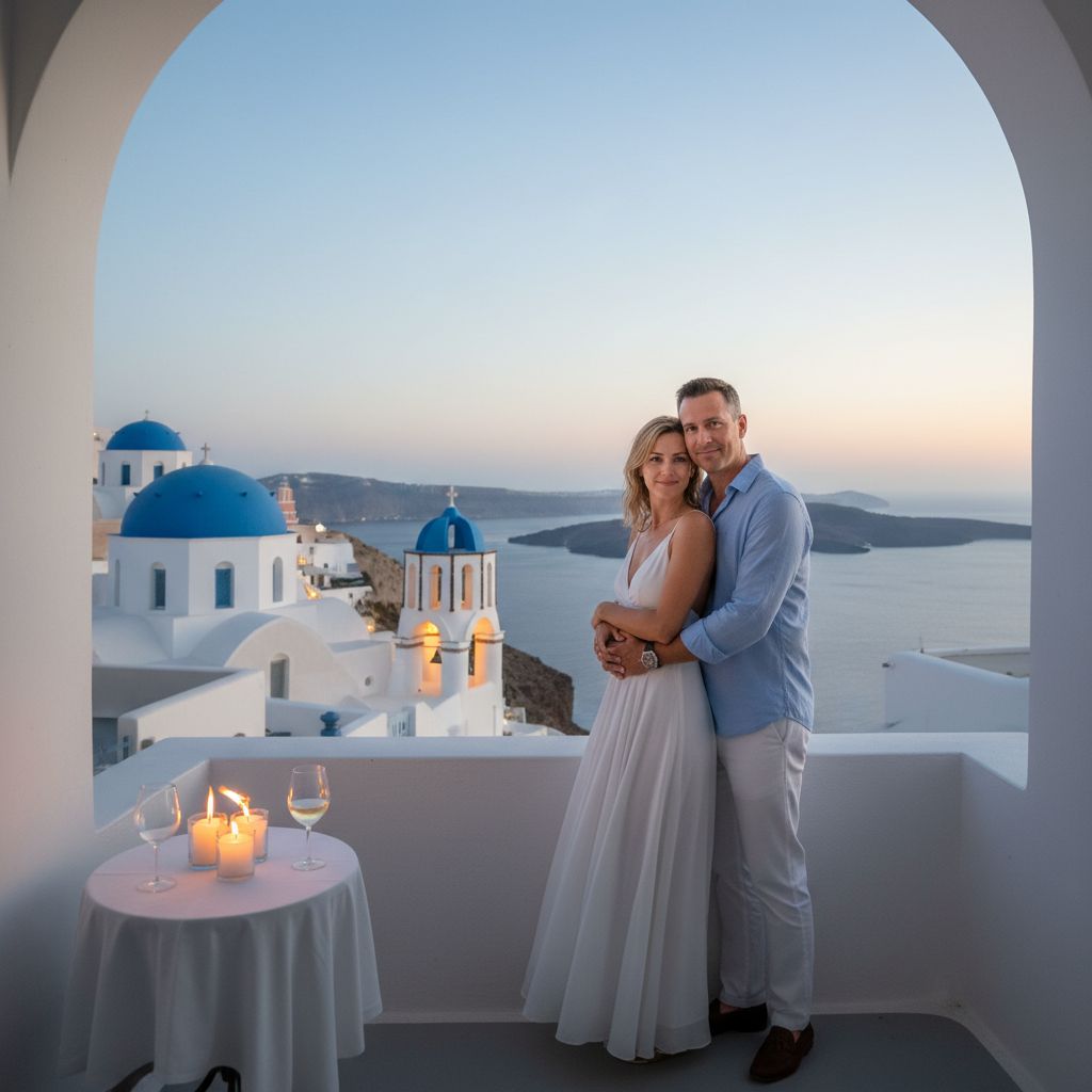 Santorini Blue Hour sample