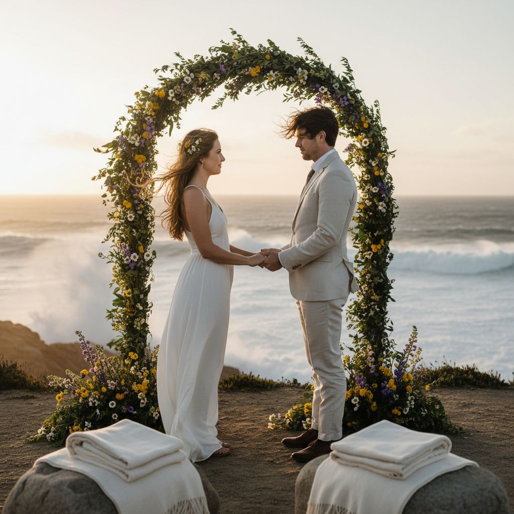 Seaside Cliff Vows sample