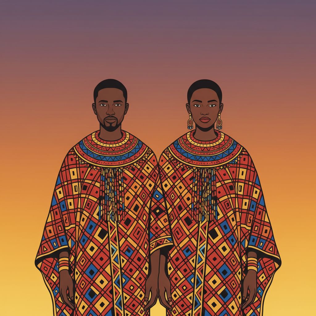 Maasai Bead Lattice sample