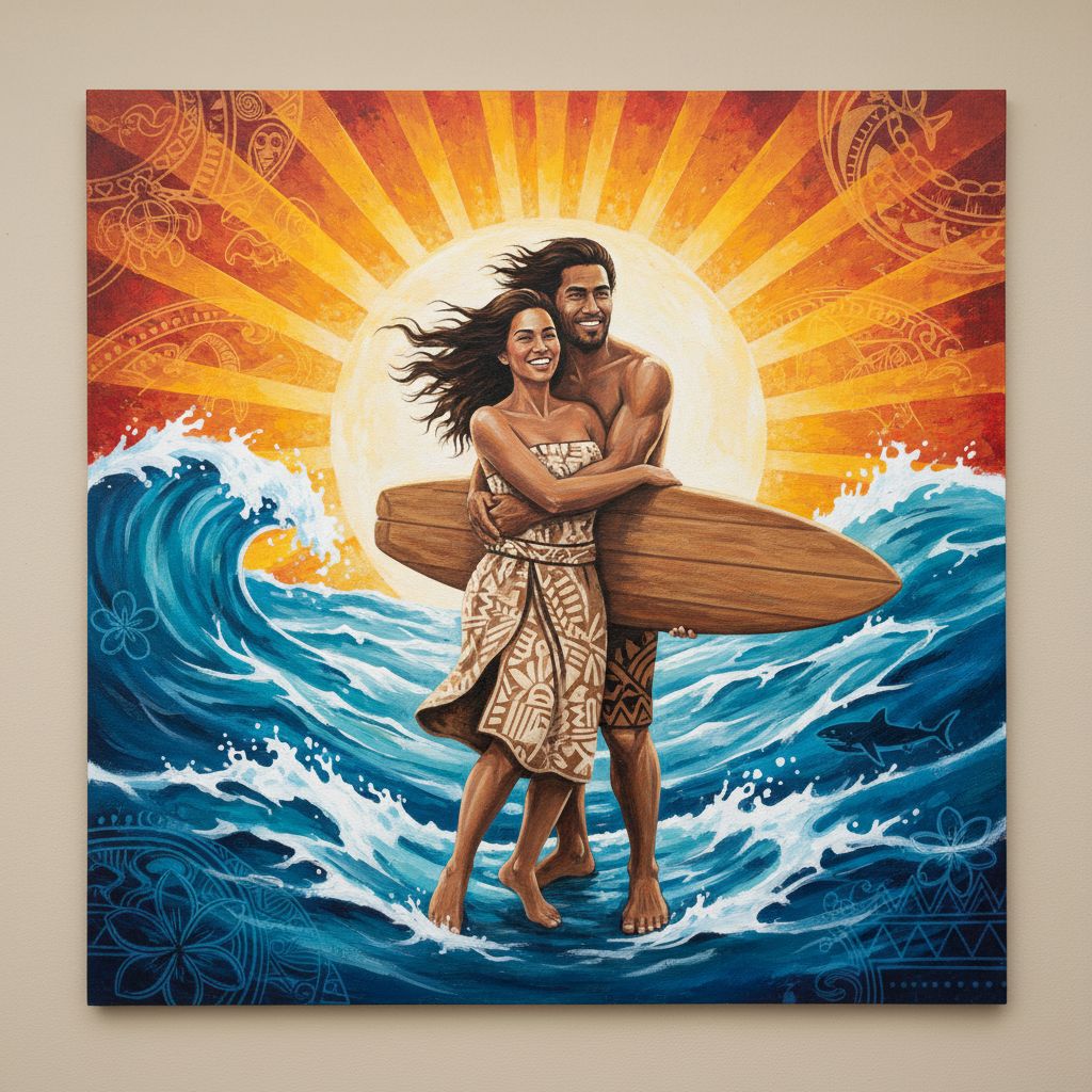 Polynesian Sun Tattoo sample