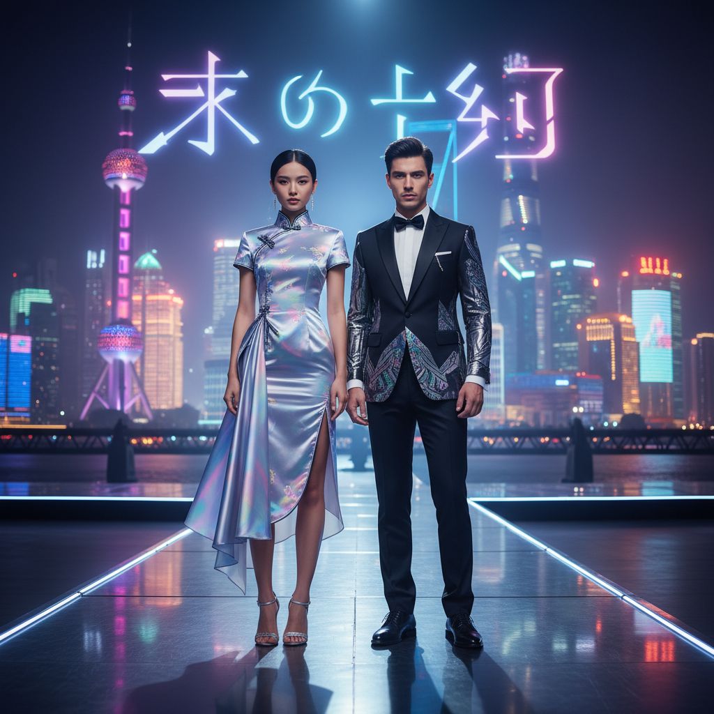 Shanghai Neon Runway sample